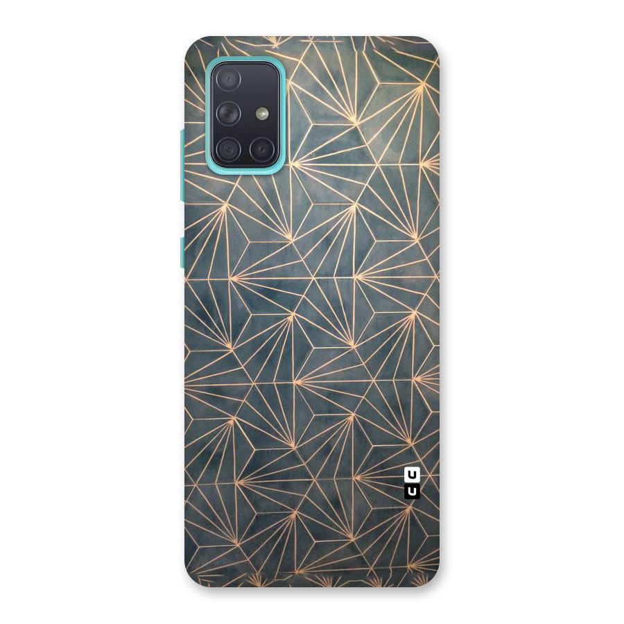 Dotted Lines Pattern Back Case for Galaxy A71