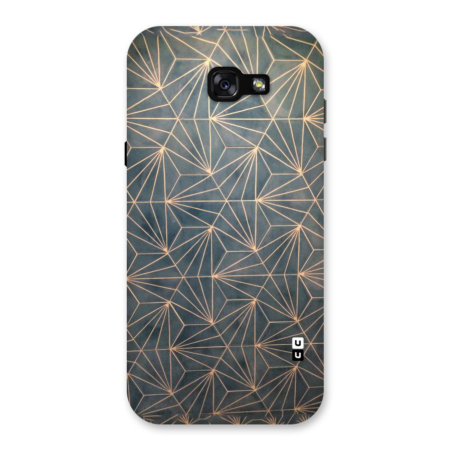 Dotted Lines Pattern Back Case for Galaxy A7 (2017)