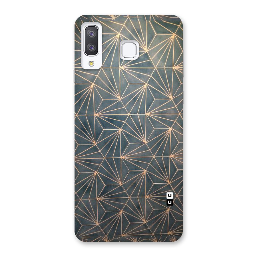 Dotted Lines Pattern Back Case for Galaxy A8 Star