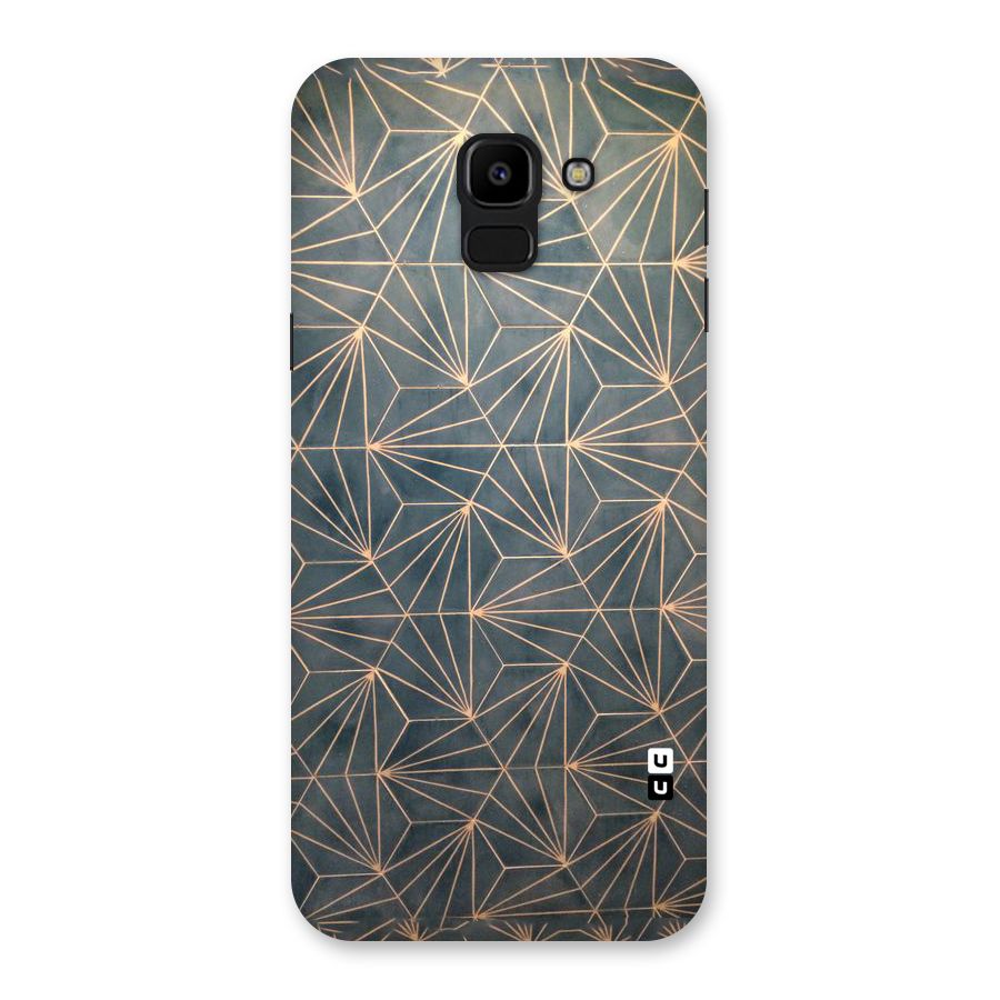 Dotted Lines Pattern Back Case for Galaxy J6