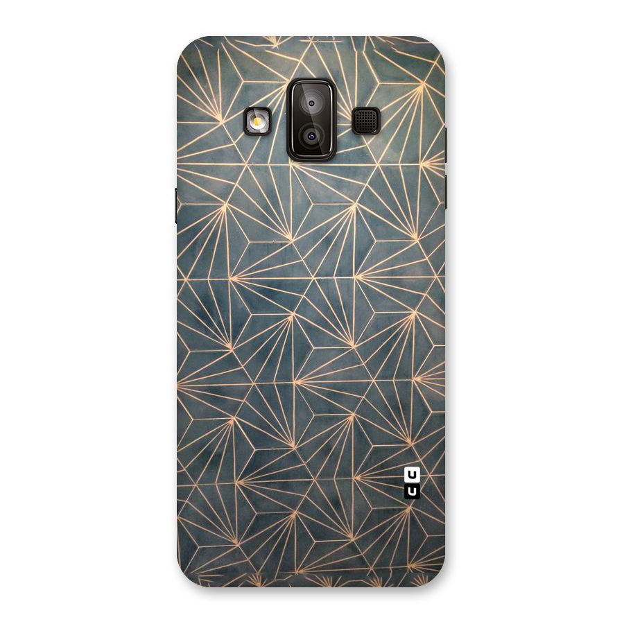 Dotted Lines Pattern Back Case for Galaxy J7 Duo