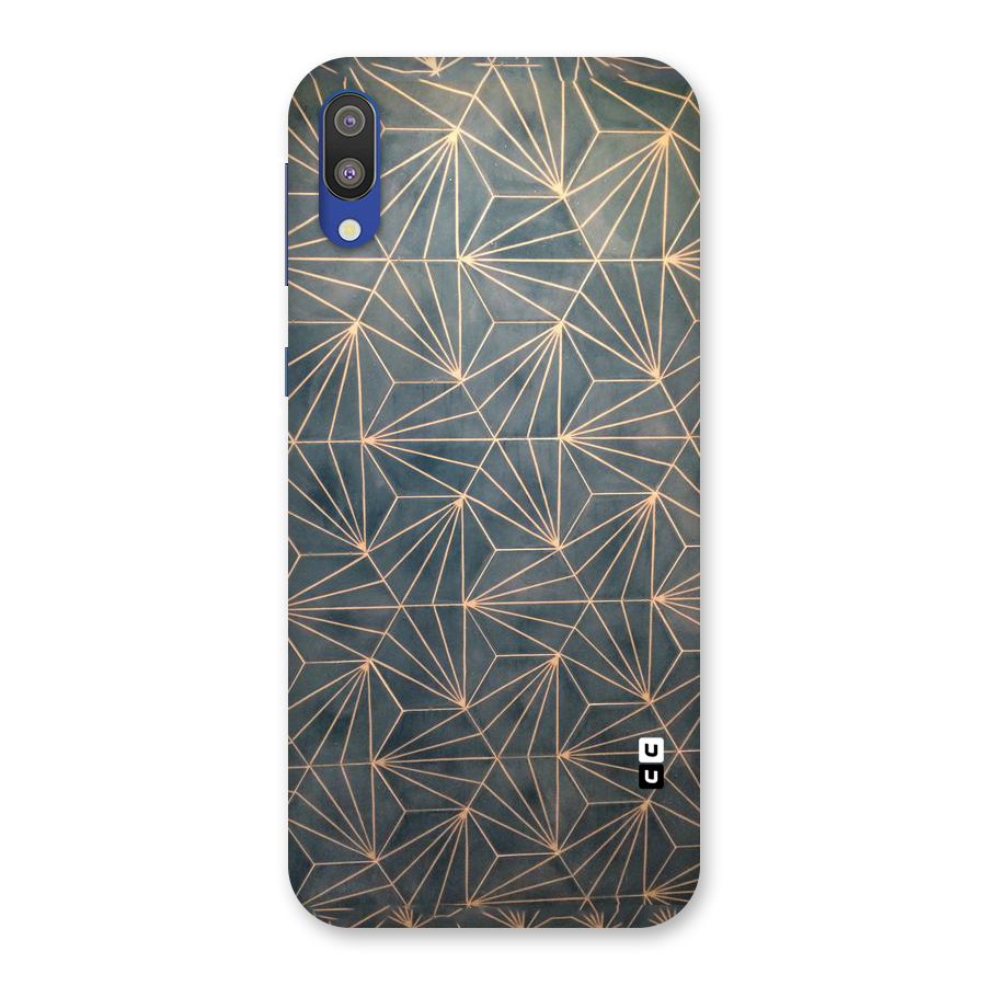 Dotted Lines Pattern Back Case for Galaxy M10