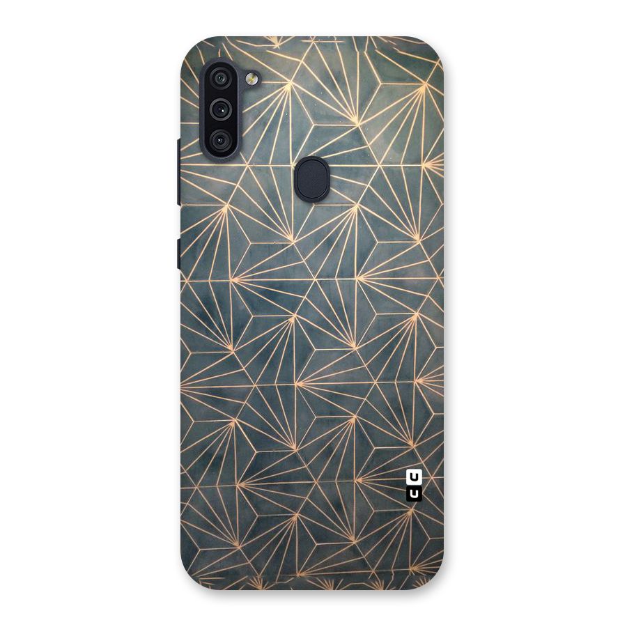 Dotted Lines Pattern Back Case for Galaxy M11