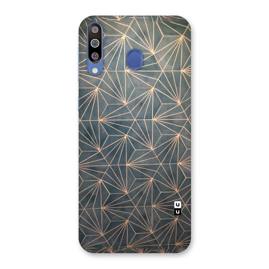 Dotted Lines Pattern Back Case for Galaxy M30