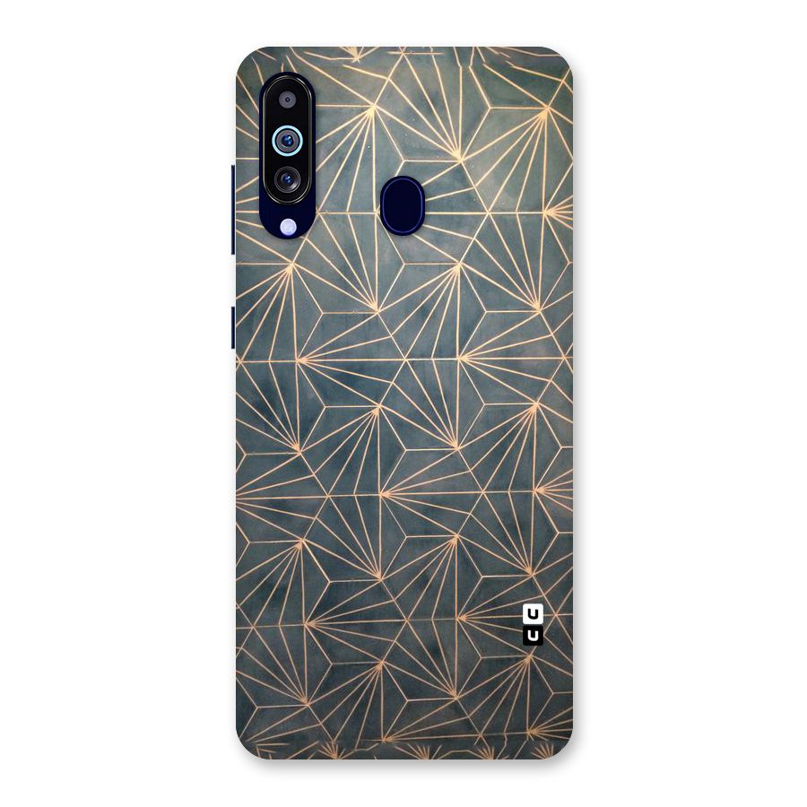 Dotted Lines Pattern Back Case for Galaxy M40