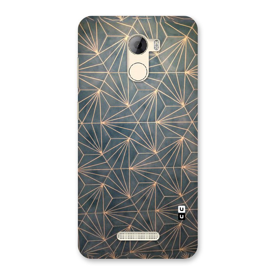 Dotted Lines Pattern Back Case for Gionee A1 LIte