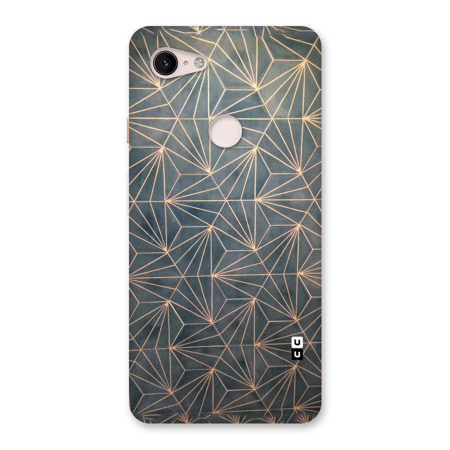 Dotted Lines Pattern Back Case for Google Pixel 3 XL