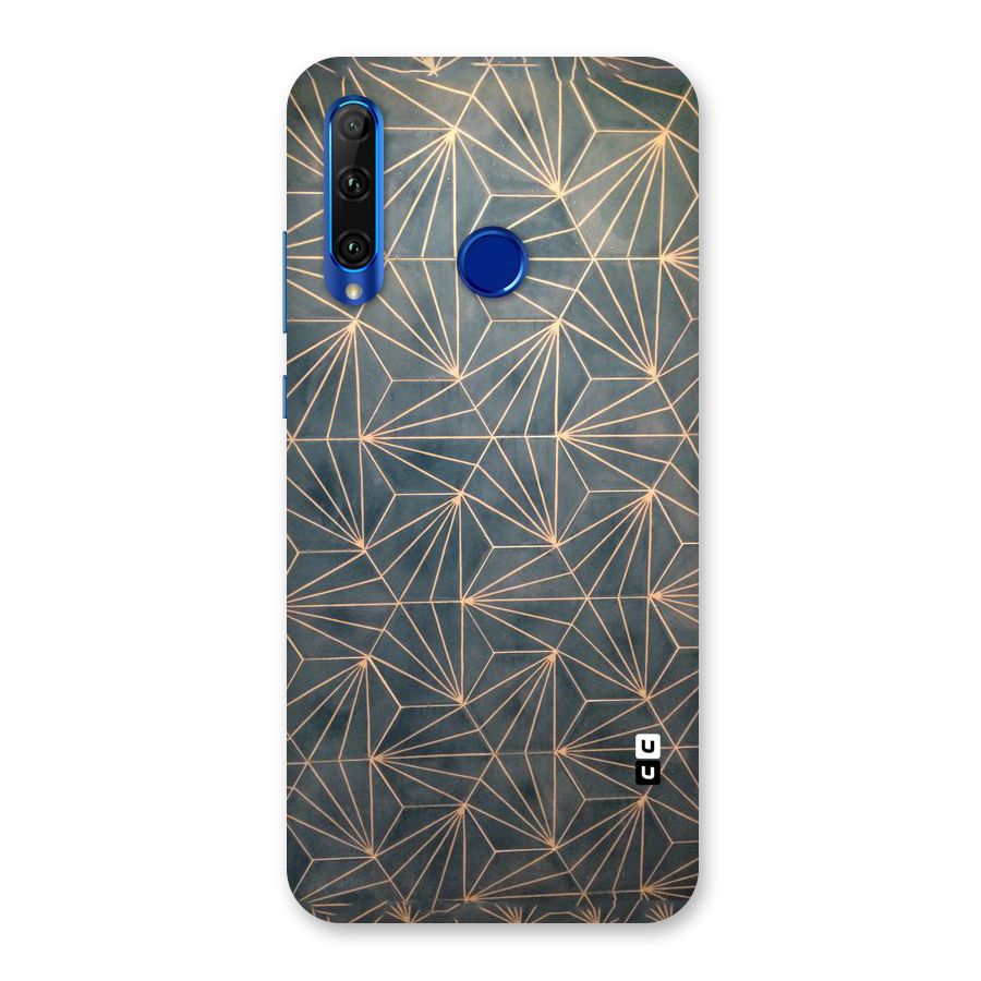 Dotted Lines Pattern Back Case for Honor 20i