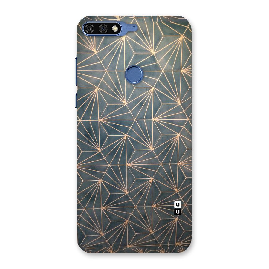 Dotted Lines Pattern Back Case for Honor 7C