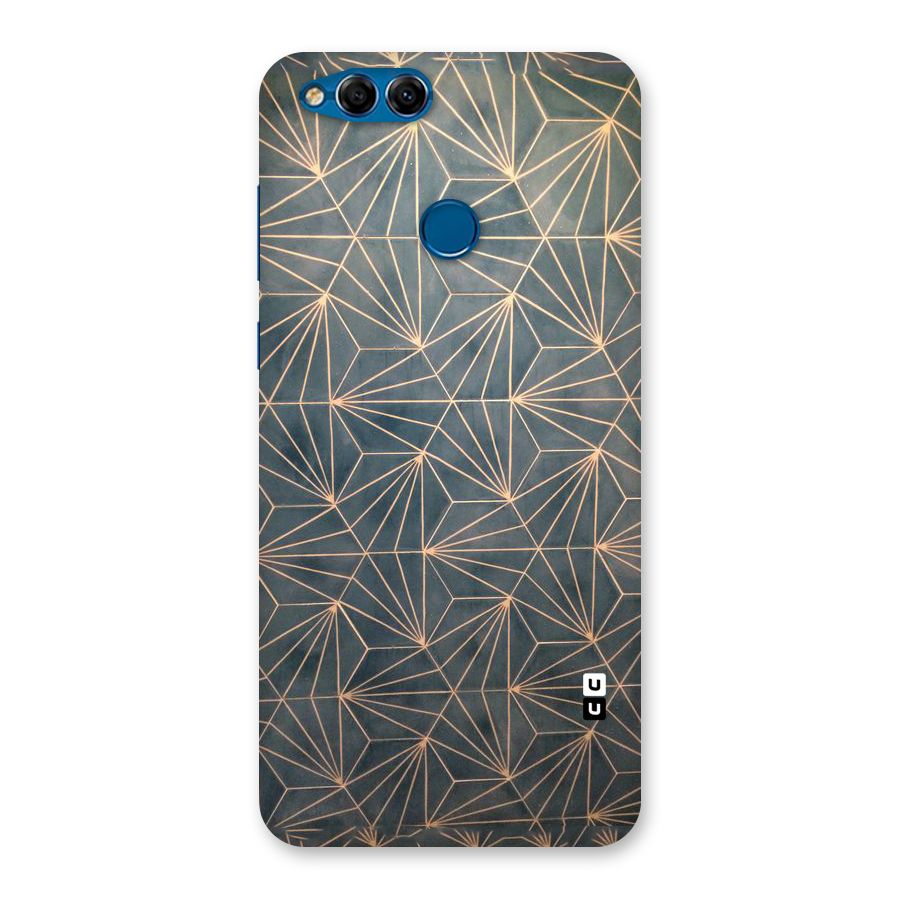 Dotted Lines Pattern Back Case for Honor 7X