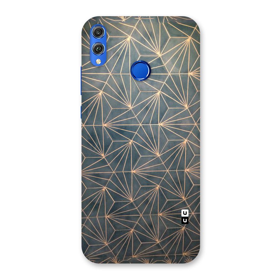 Dotted Lines Pattern Back Case for Honor 8X