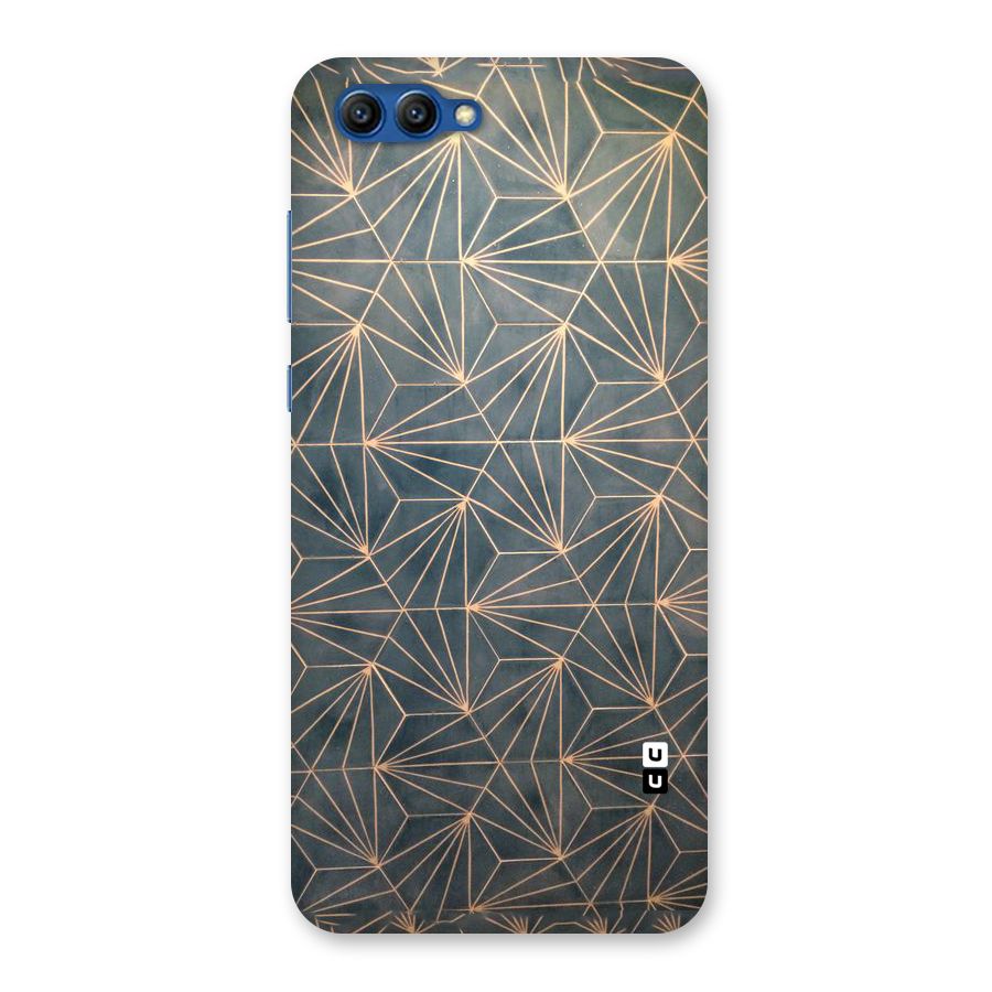 Dotted Lines Pattern Back Case for Honor View 10