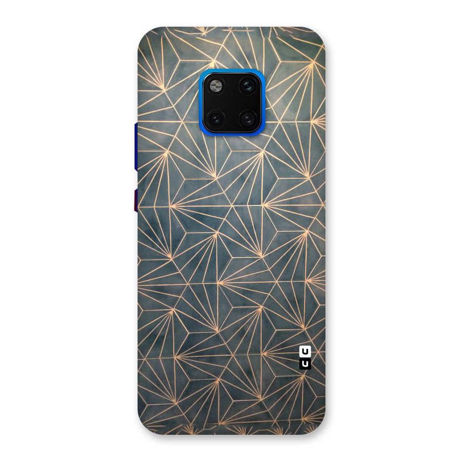 Dotted Lines Pattern Back Case for Huawei Mate 20 Pro
