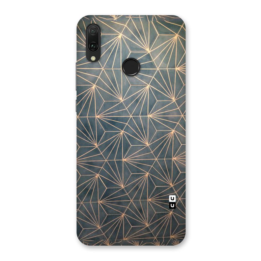 Dotted Lines Pattern Back Case for Huawei Y9 (2019)