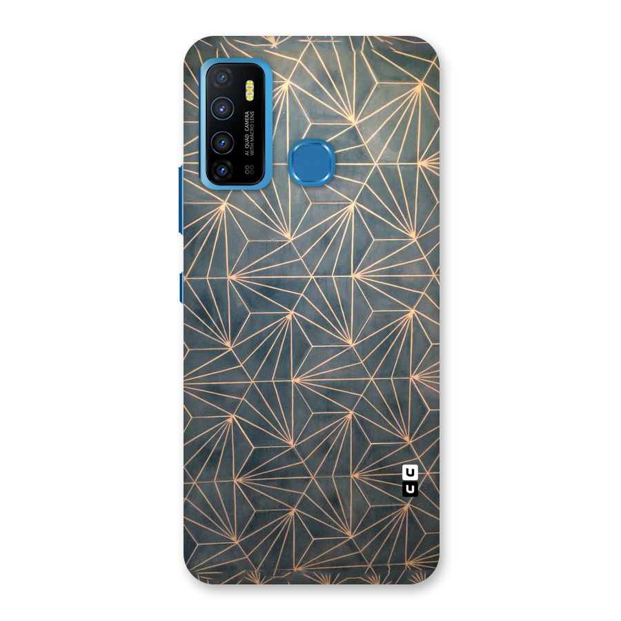 Dotted Lines Pattern Back Case for Infinix Hot 9