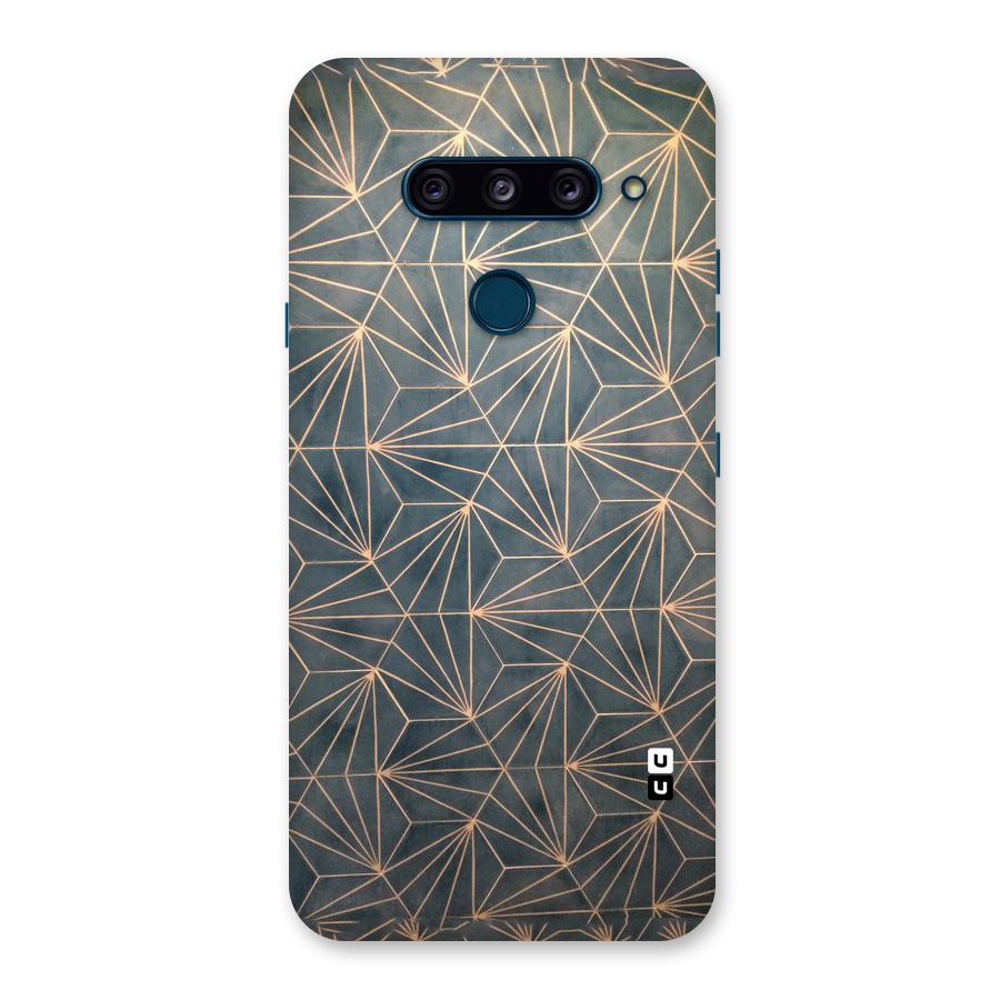 Dotted Lines Pattern Back Case for LG  V40 ThinQ