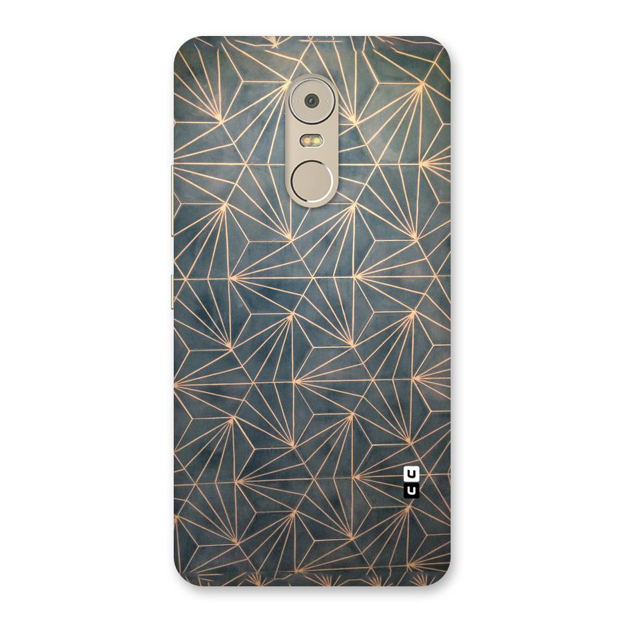 Dotted Lines Pattern Back Case for Lenovo K6 Note