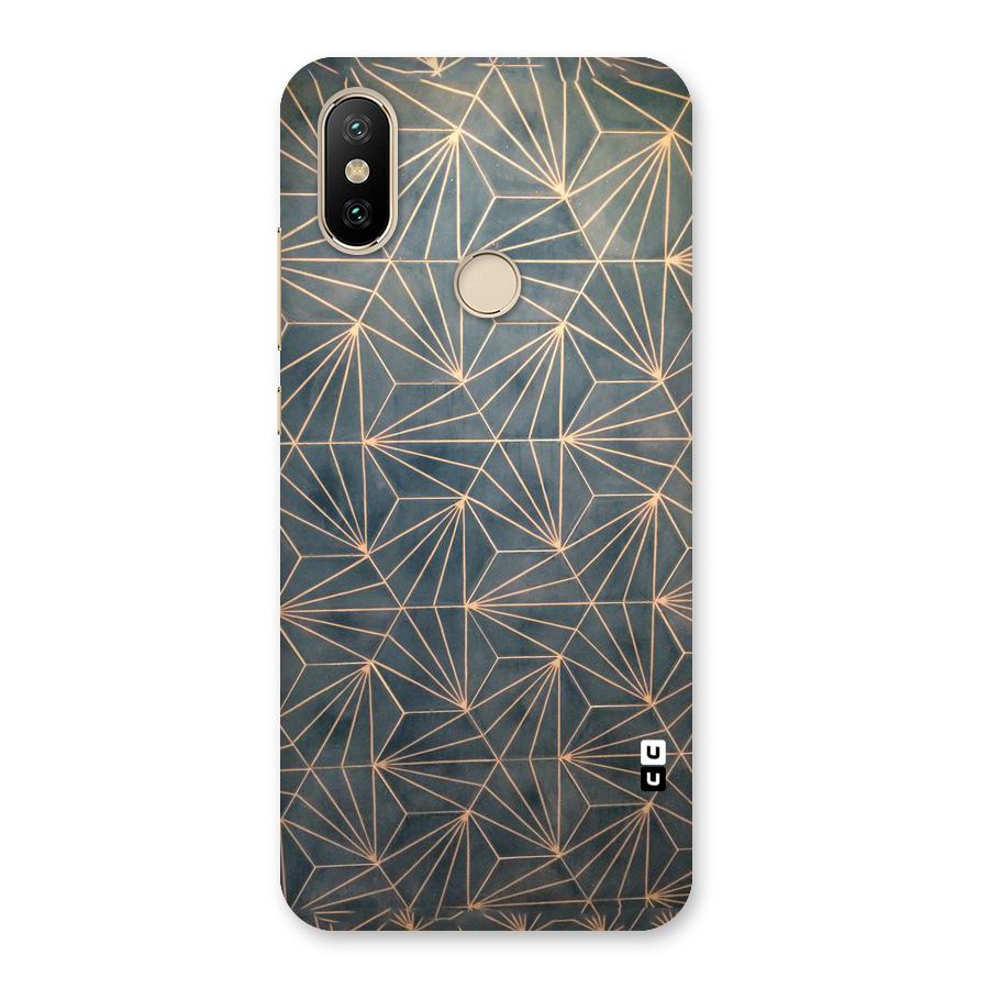 Dotted Lines Pattern Back Case for Mi A2