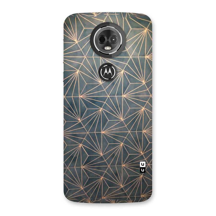 Dotted Lines Pattern Back Case for Moto E5 Plus