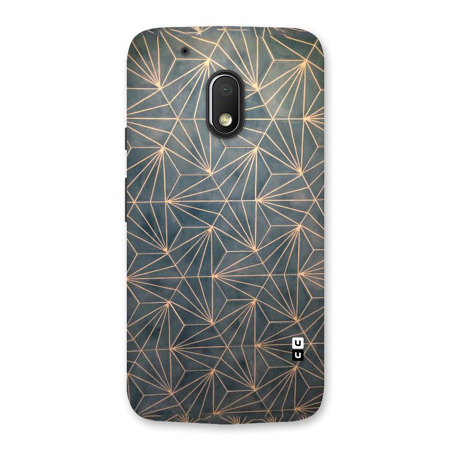 Dotted Lines Pattern Back Case for Moto G4 Play