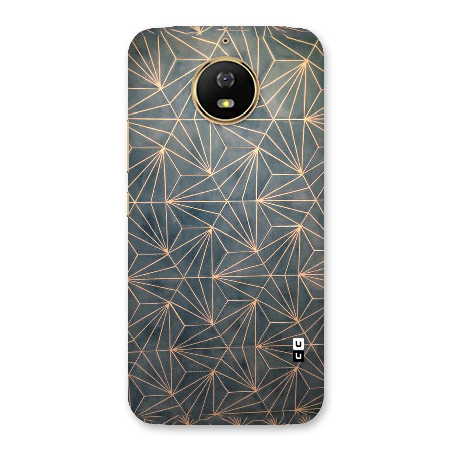 Dotted Lines Pattern Back Case for Moto G5s