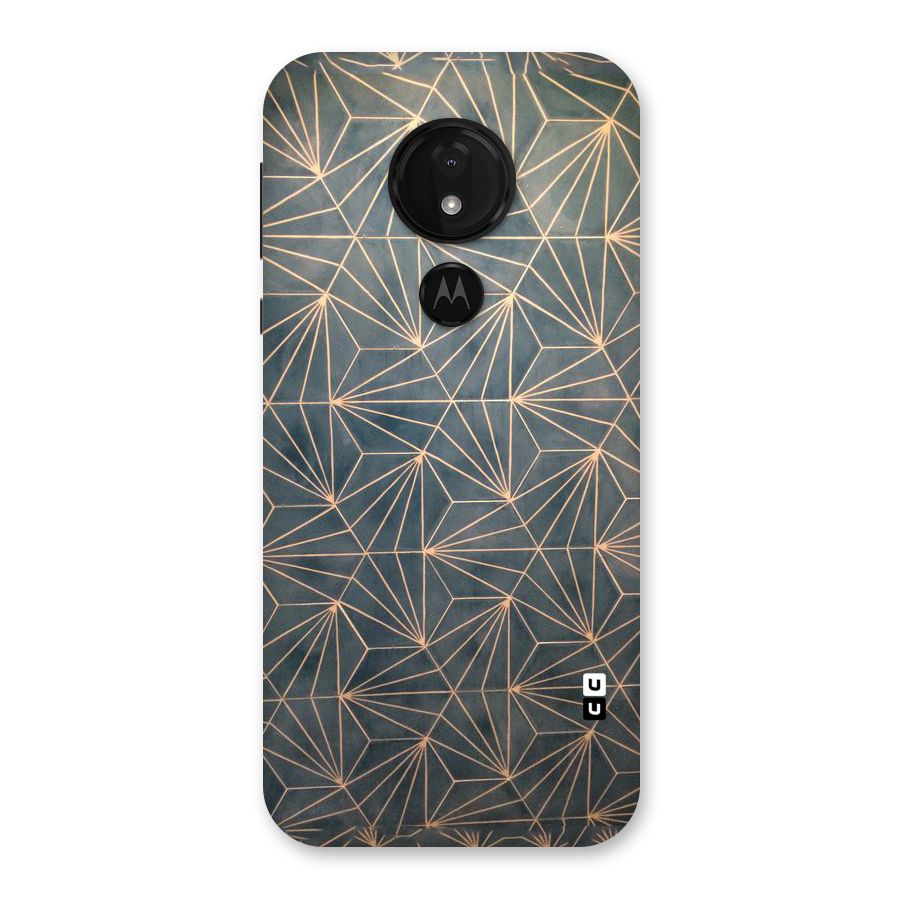 Dotted Lines Pattern Back Case for Moto G7 Power