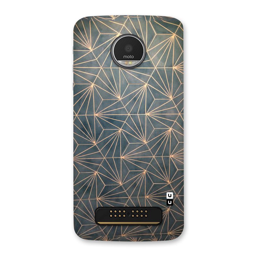Dotted Lines Pattern Back Case for Moto Z Play