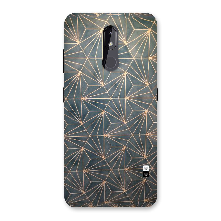 Dotted Lines Pattern Back Case for Nokia 3.2