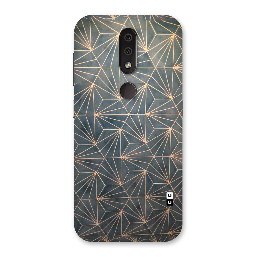 Dotted Lines Pattern Back Case for Nokia 4.2