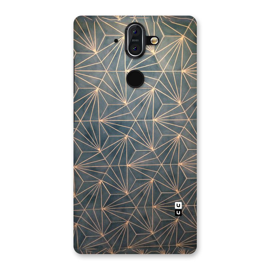 Dotted Lines Pattern Back Case for Nokia 8 Sirocco