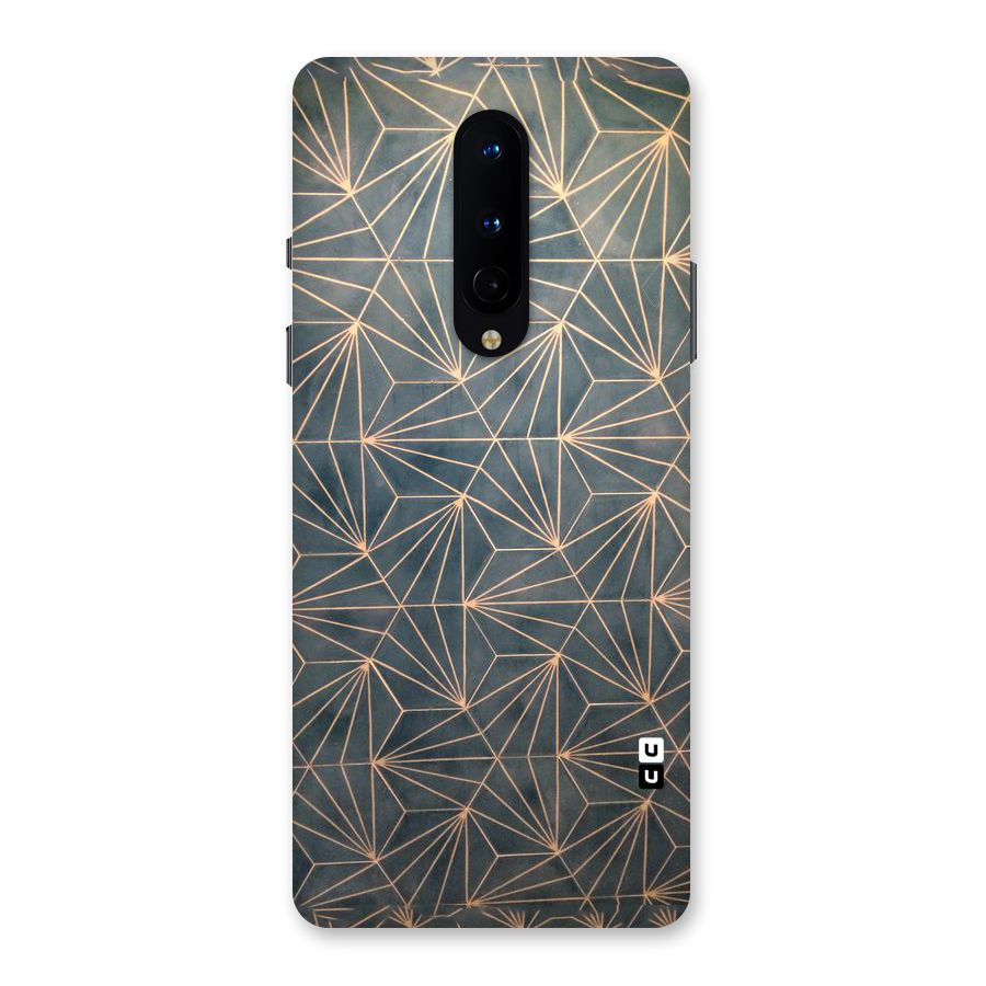 Dotted Lines Pattern Back Case for OnePlus 8