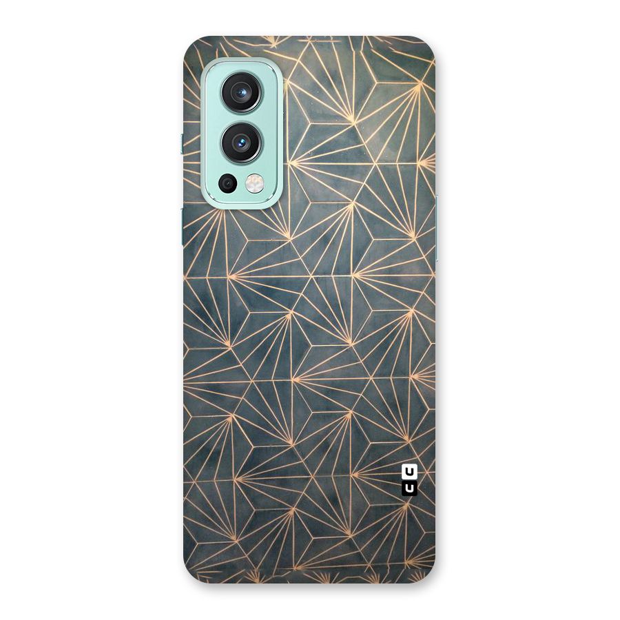 Dotted Lines Pattern Back Case for OnePlus Nord 2 5G