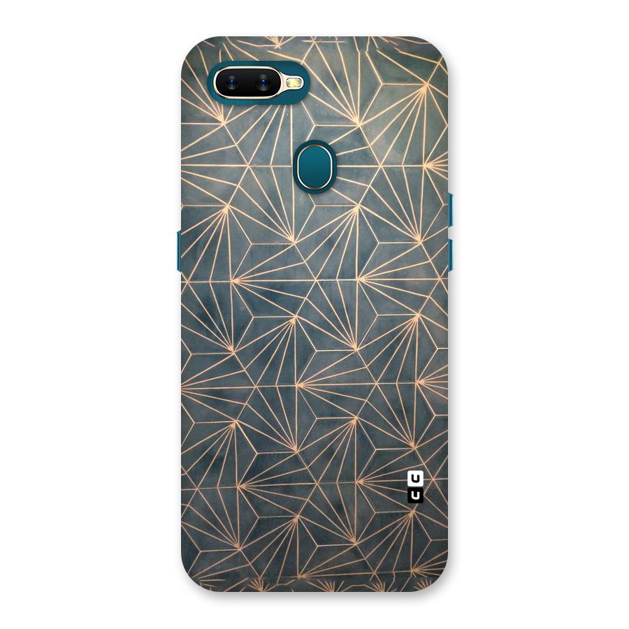 Dotted Lines Pattern Back Case for Oppo A11k