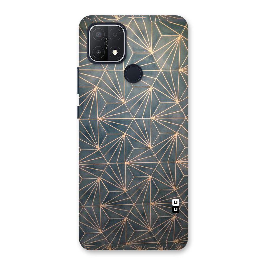 Dotted Lines Pattern Back Case for Oppo A15