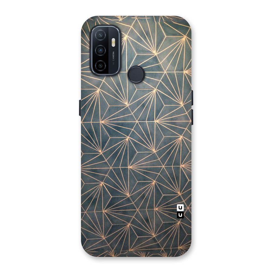 Dotted Lines Pattern Back Case for Oppo A32