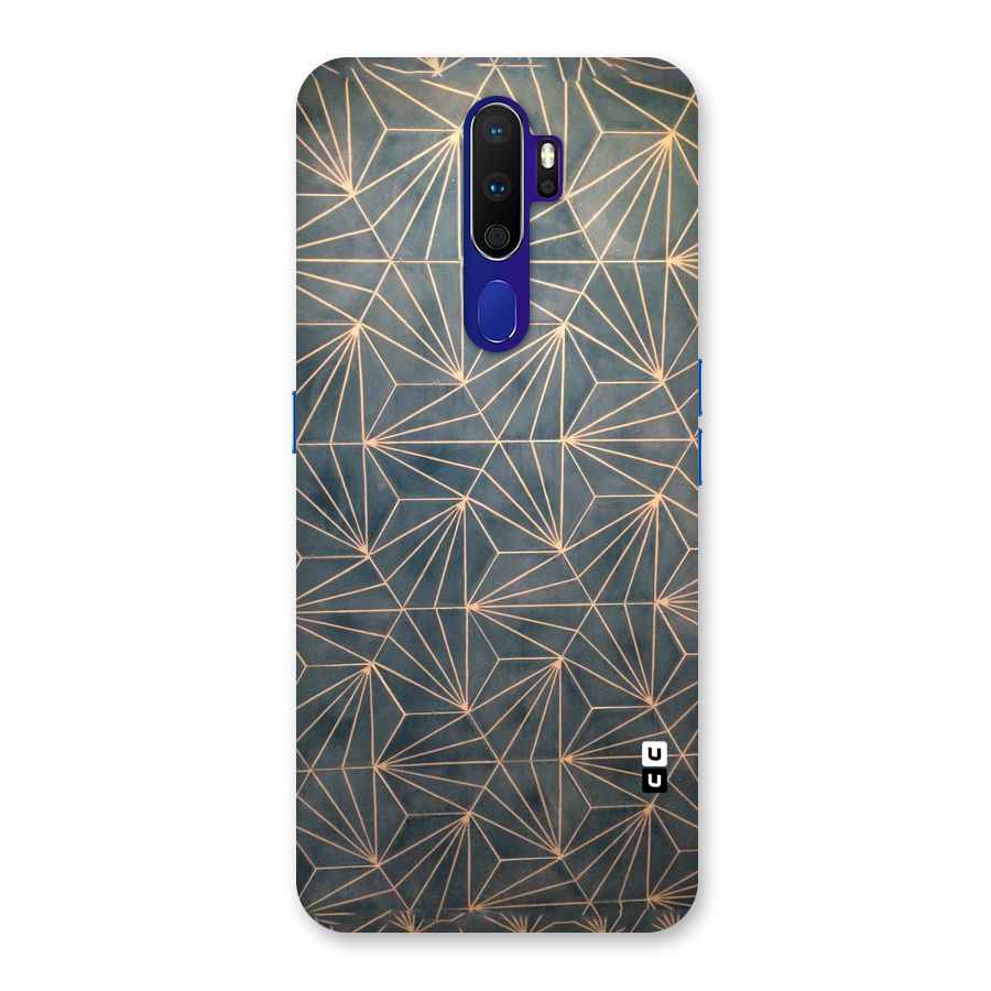 Dotted Lines Pattern Back Case for Oppo A9 (2020)