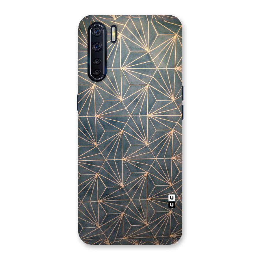 Dotted Lines Pattern Back Case for Oppo F15