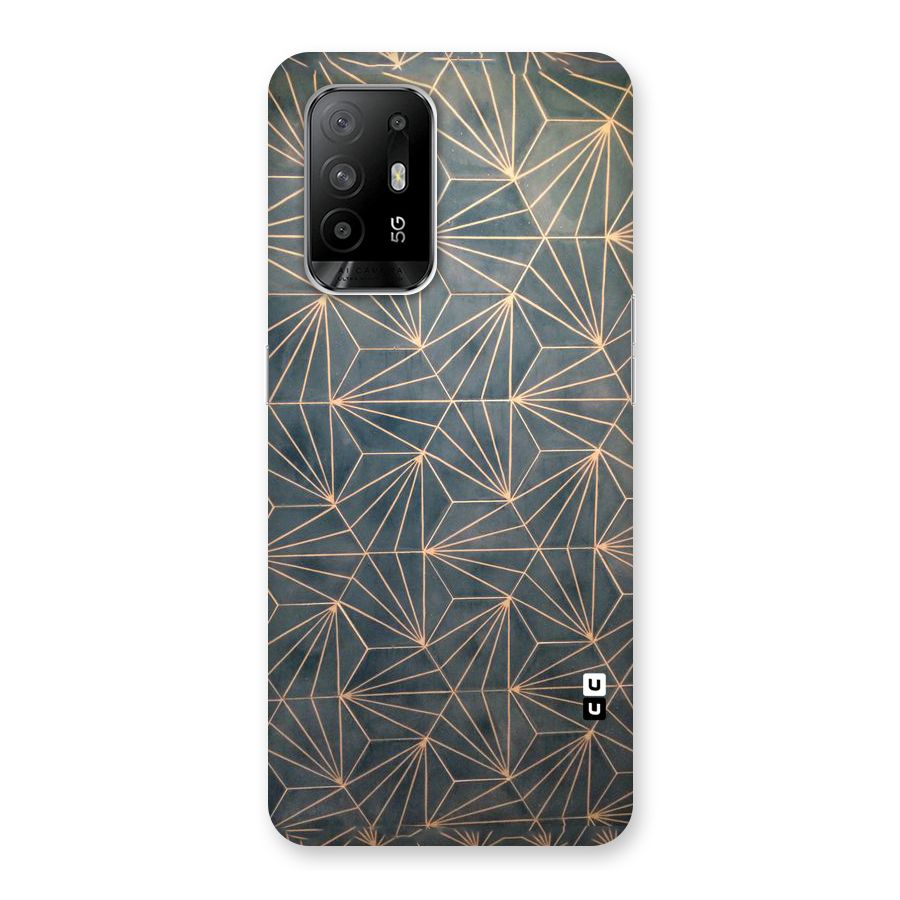 Dotted Lines Pattern Back Case for Oppo F19 Pro Plus 5G