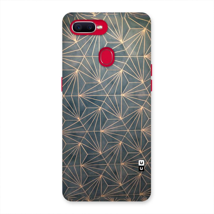 Dotted Lines Pattern Back Case for Oppo F9 Pro