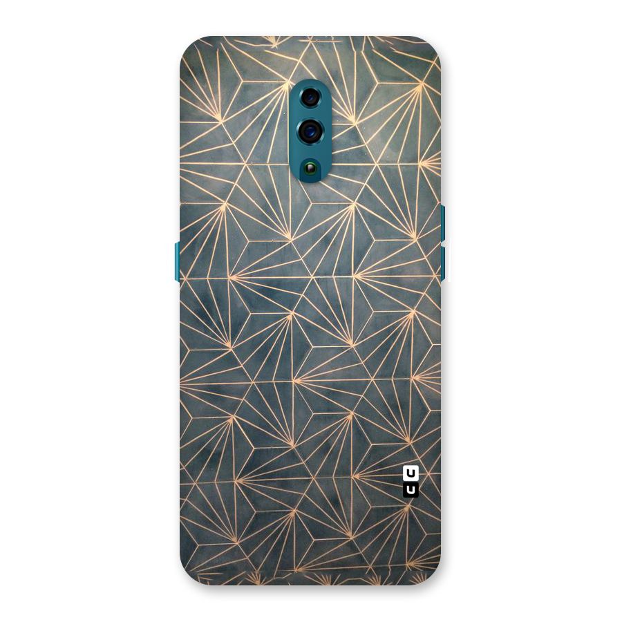 Dotted Lines Pattern Back Case for Oppo Reno