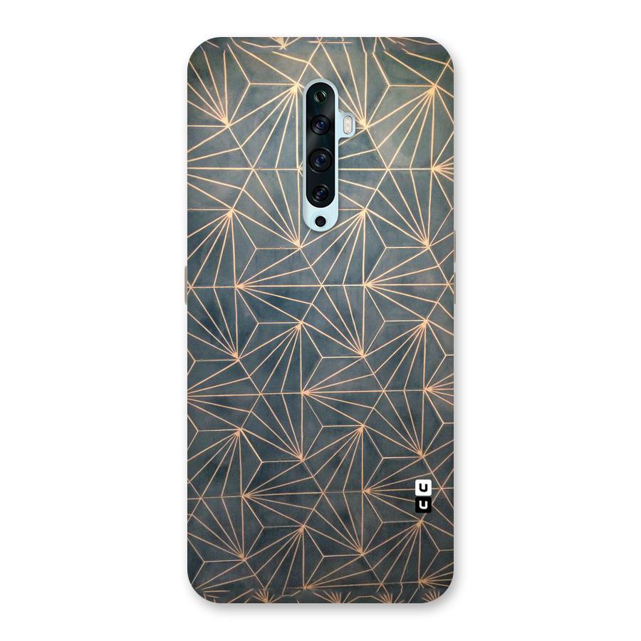 Dotted Lines Pattern Back Case for Oppo Reno2 Z