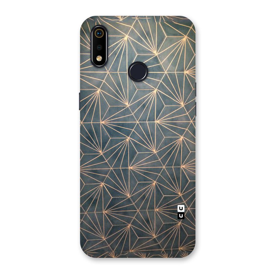 Dotted Lines Pattern Back Case for Realme 3i