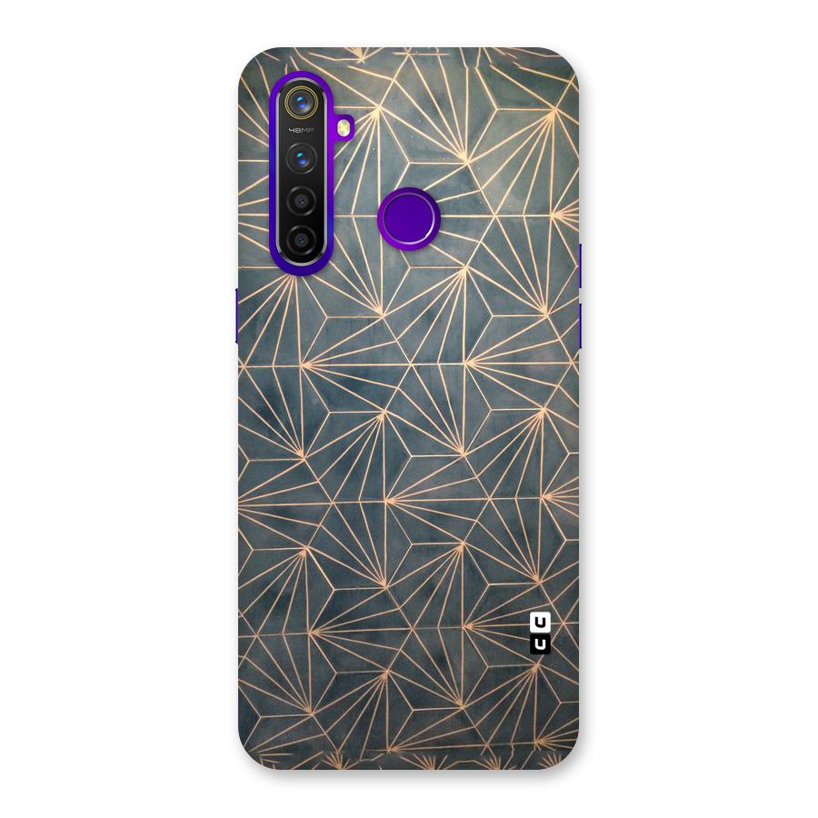 Dotted Lines Pattern Back Case for Realme 5 Pro