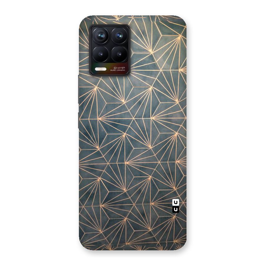 Dotted Lines Pattern Back Case for Realme 8