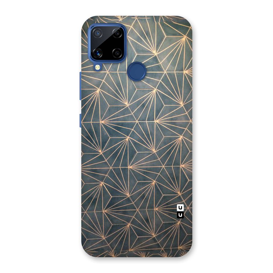 Dotted Lines Pattern Back Case for Realme C15