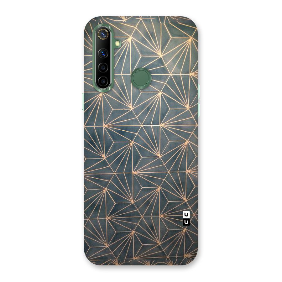 Dotted Lines Pattern Back Case for Realme Narzo 10