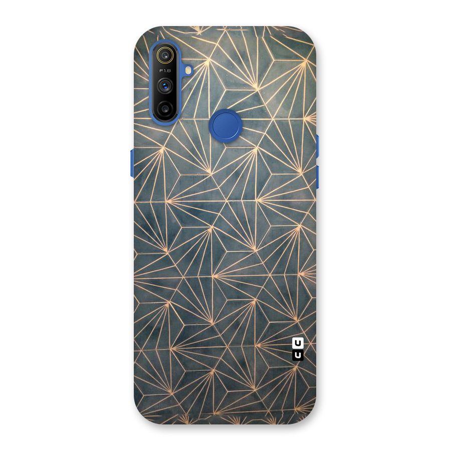 Dotted Lines Pattern Back Case for Realme Narzo 10A