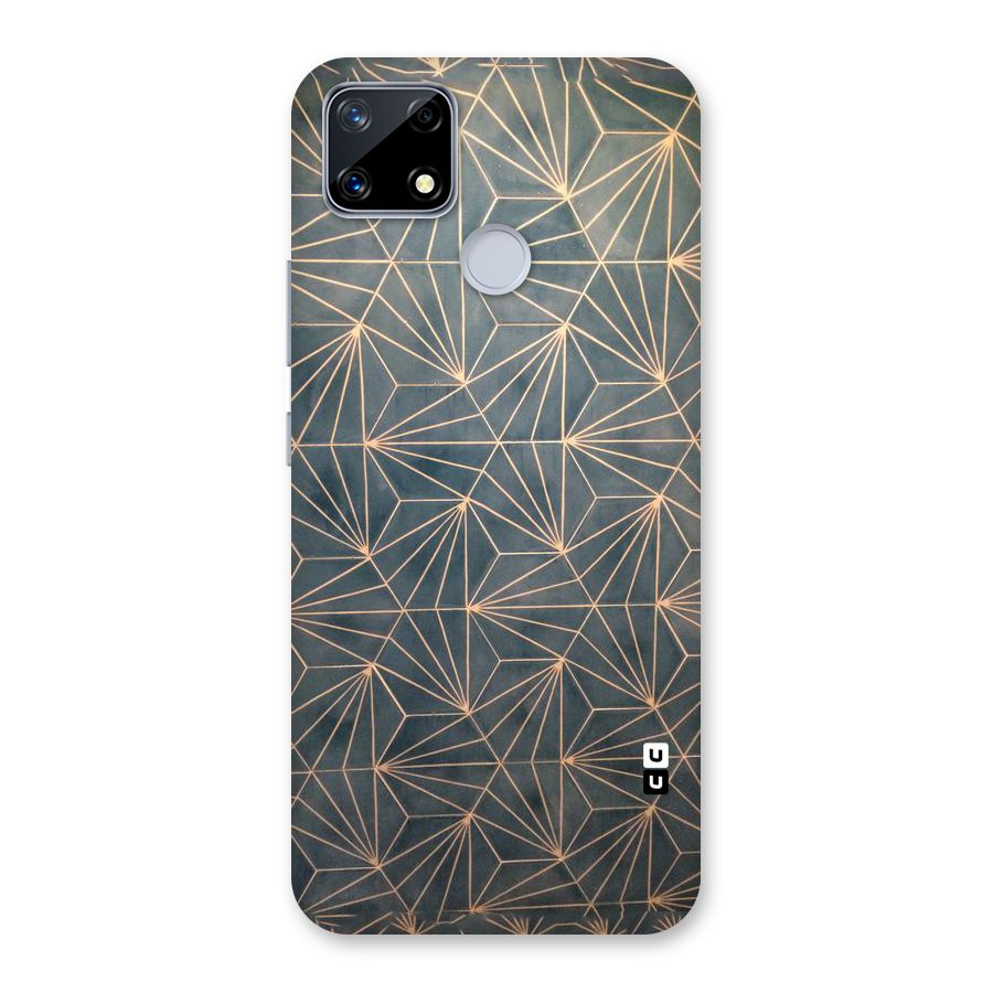 Dotted Lines Pattern Back Case for Realme Narzo 20