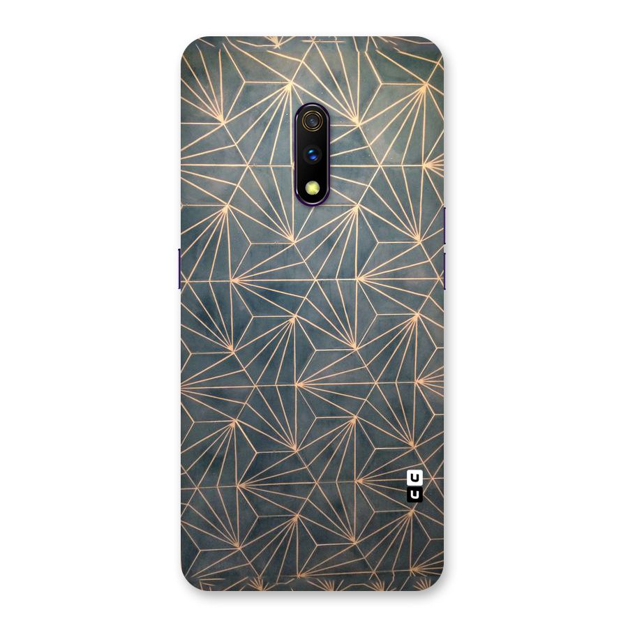Dotted Lines Pattern Back Case for Realme X