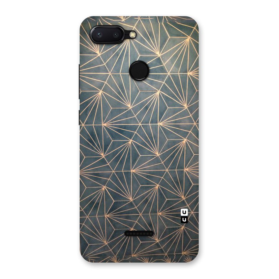 Dotted Lines Pattern Back Case for Redmi 6